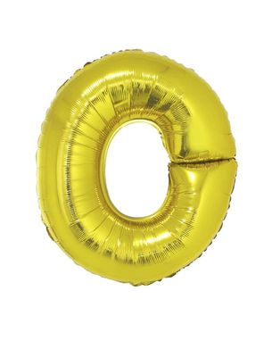Folienballon O Gold 102cm