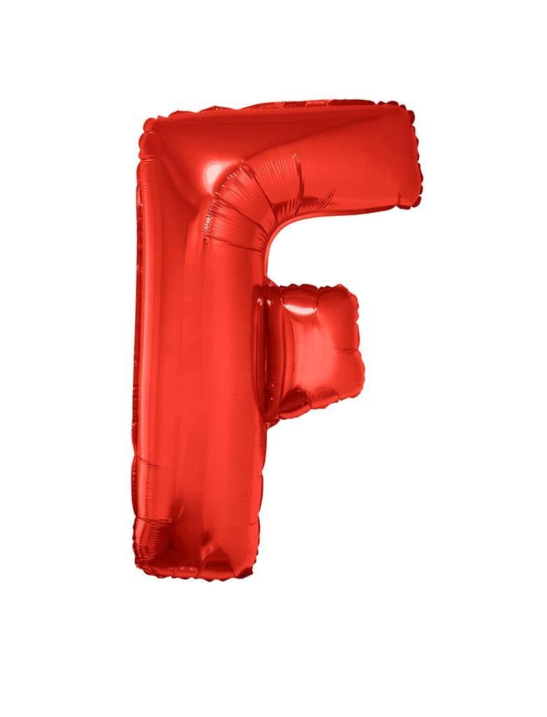Folienballon F Rot 102cm