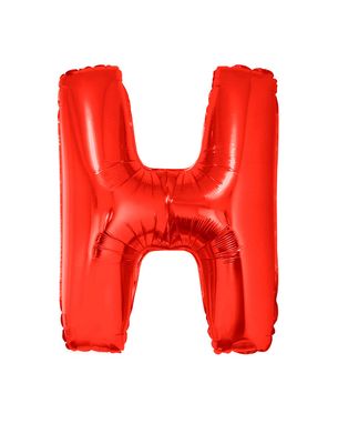 Folieballon 102m letter H Rood
