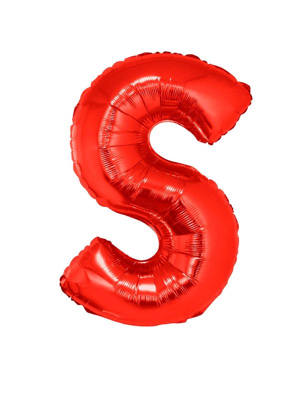 Folienballon S Rot 102cm