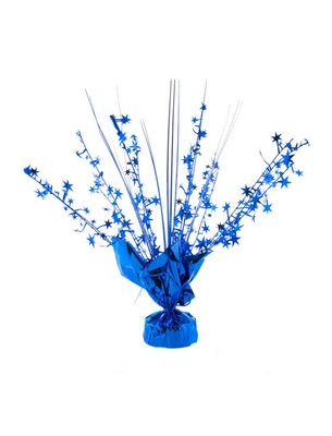 Ballongewicht 32cm glanzend blauw 250g