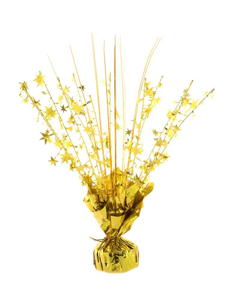 Ballongewicht 32cm glanzend Goud 250g