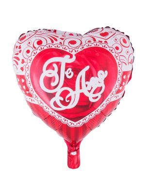 Folienballon Rot 45cm Herz  TE AMO