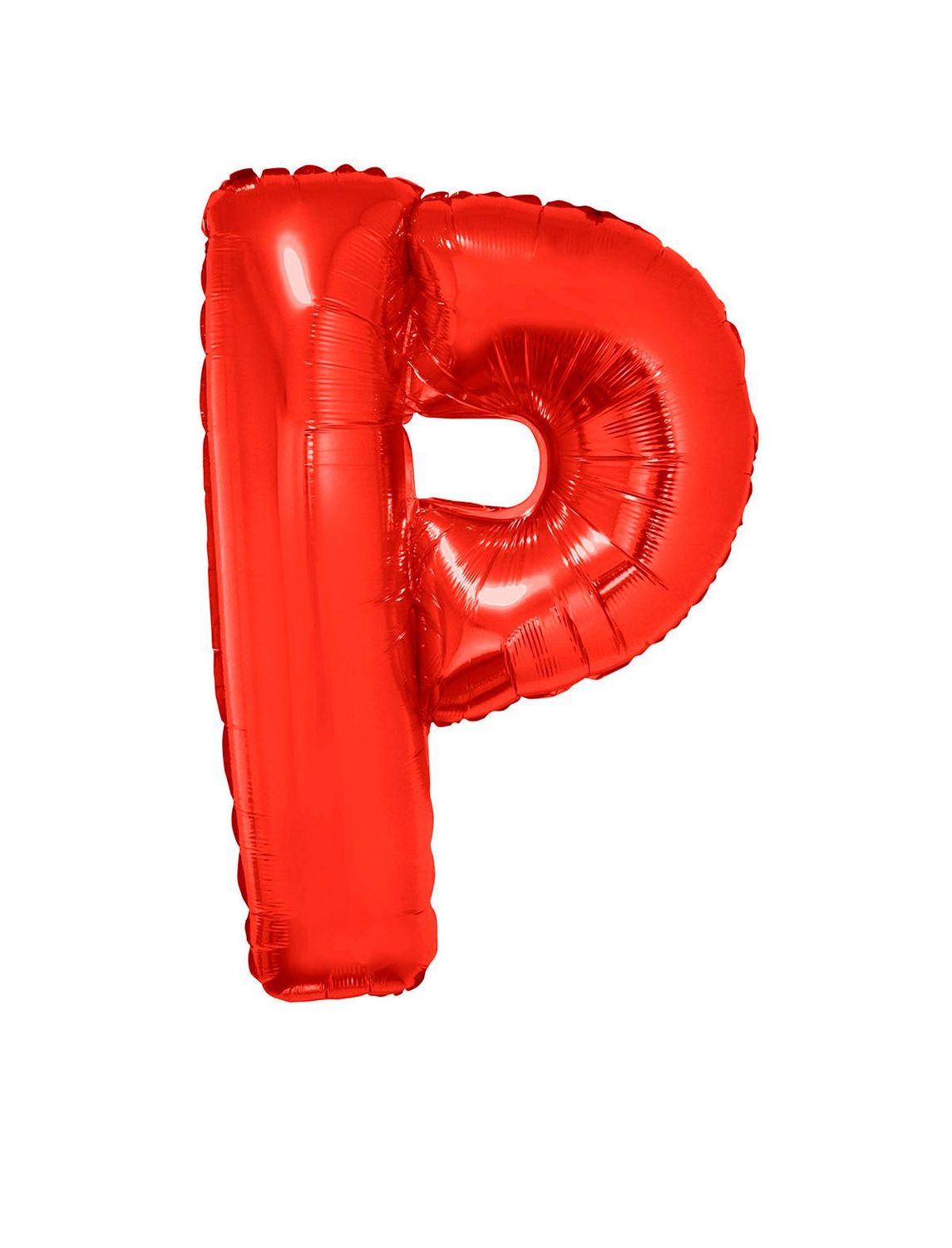 Folienballon P Rot 102cm Folienballon P Rot 102cm