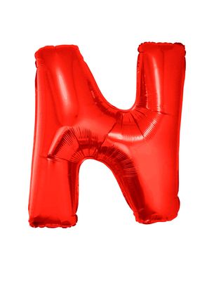 Folieballon 102m letter N Rood