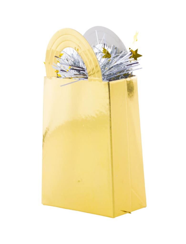 Ballongewicht geschenktasje Goud 160g
