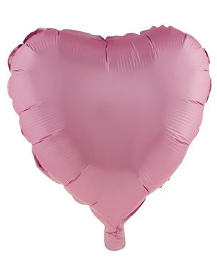 Folienballon Herz  45cm Rosa