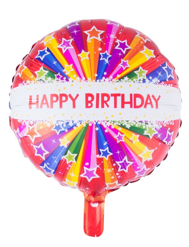 Folienballon happy birthday 45cm