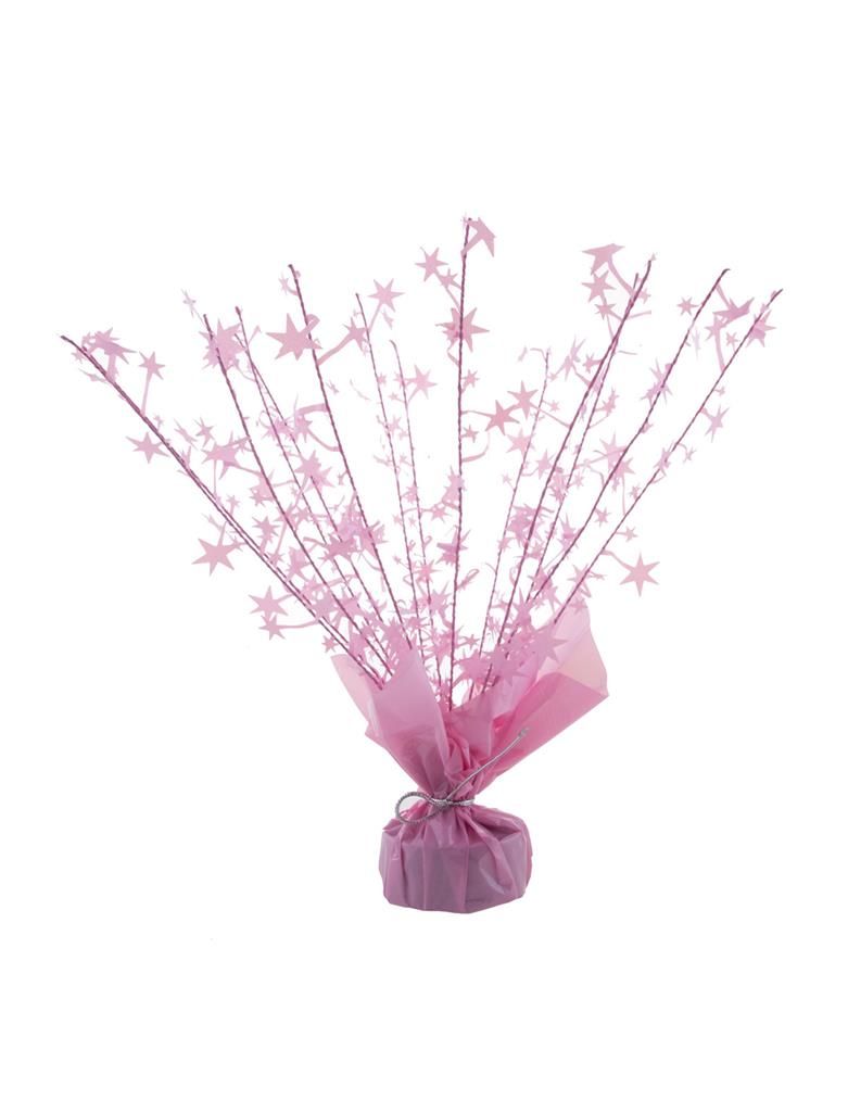 Ballongewicht 32cm glanzend roze 250g