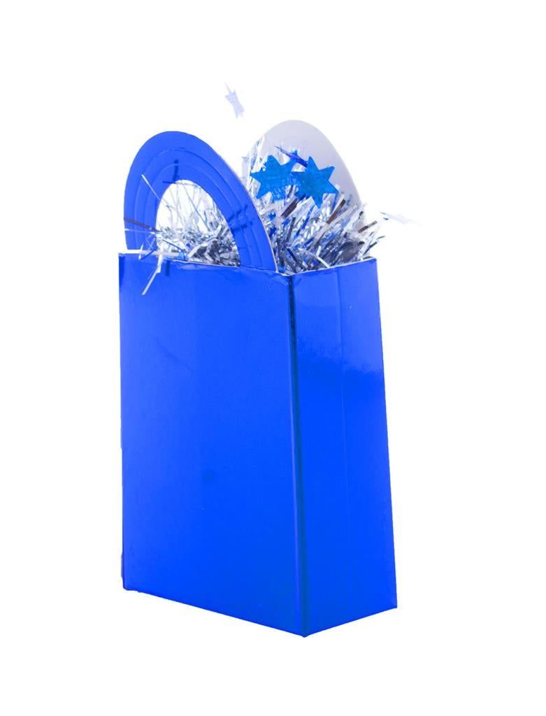 Ballongewicht geschenktasje Blauw 160g
