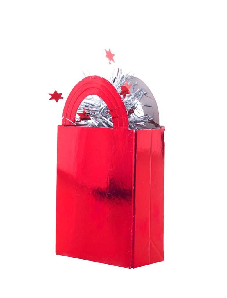 Ballongewicht geschenktasje Rood 160g