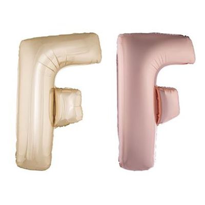 Folienballon F Rosé 102cm