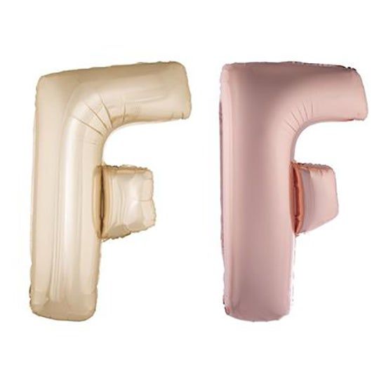 Folienballon F Rosé 102cm