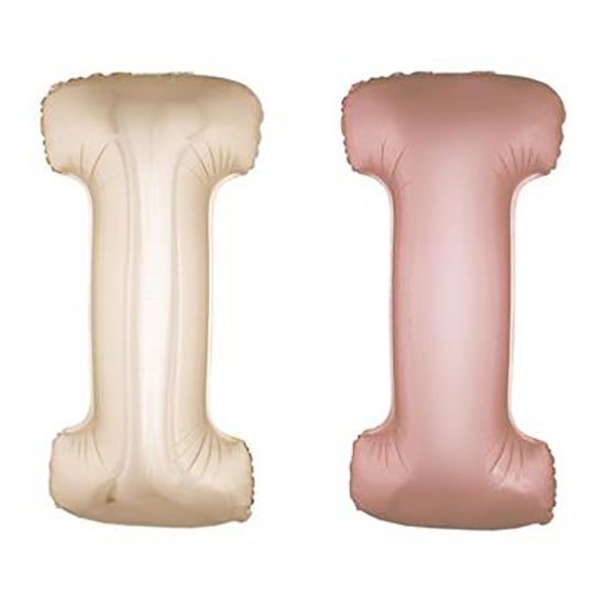 Folieballon 102m letter I rosé
