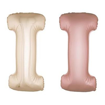 Folieballon 102m letter I rosé