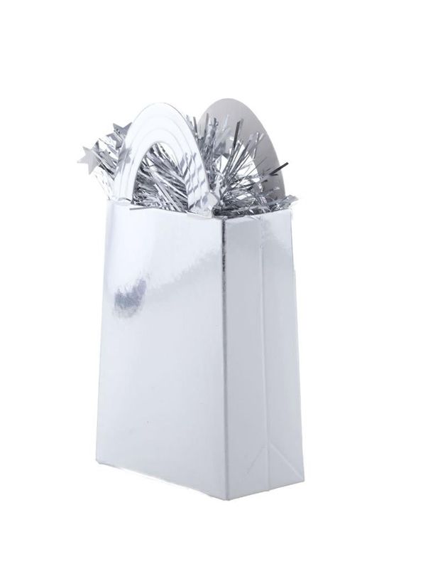 Ballongewicht geschenktasje Zilver 160g