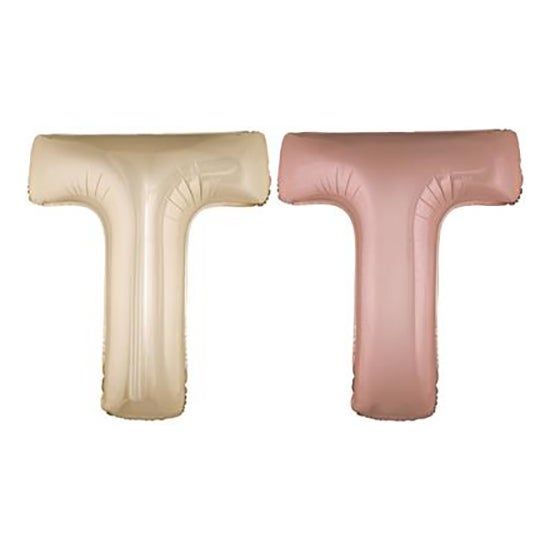 Folienballon T Rosé 102cm