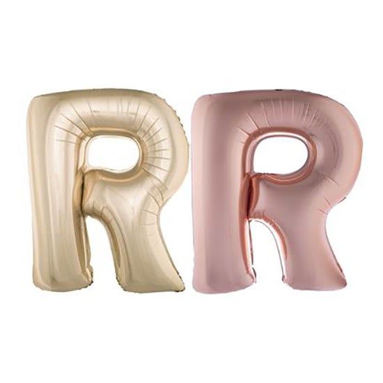 Folienballon R Rosé 102cm