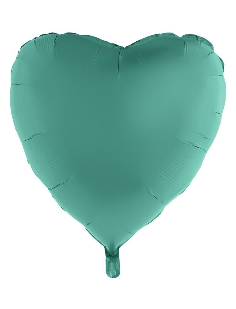 Folienballon Herz 30" Grün