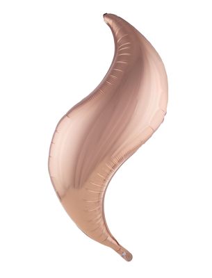 Folienballon 91cm - S-form Rosé Gold