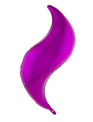 Folieballon 91cm s-vormig roze