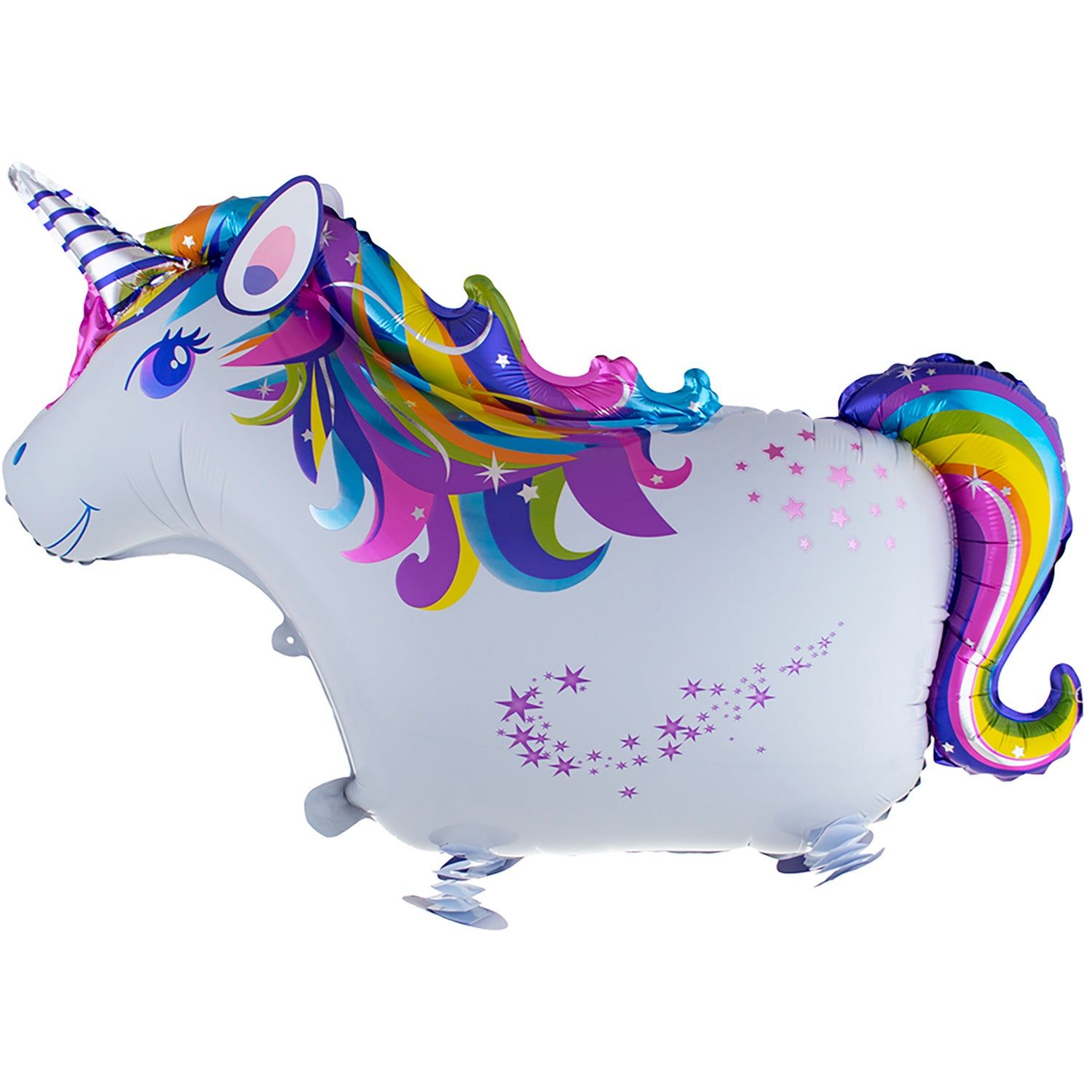 Folienballon Laufendes Einhorn Folienballon Laufendes Einhorn