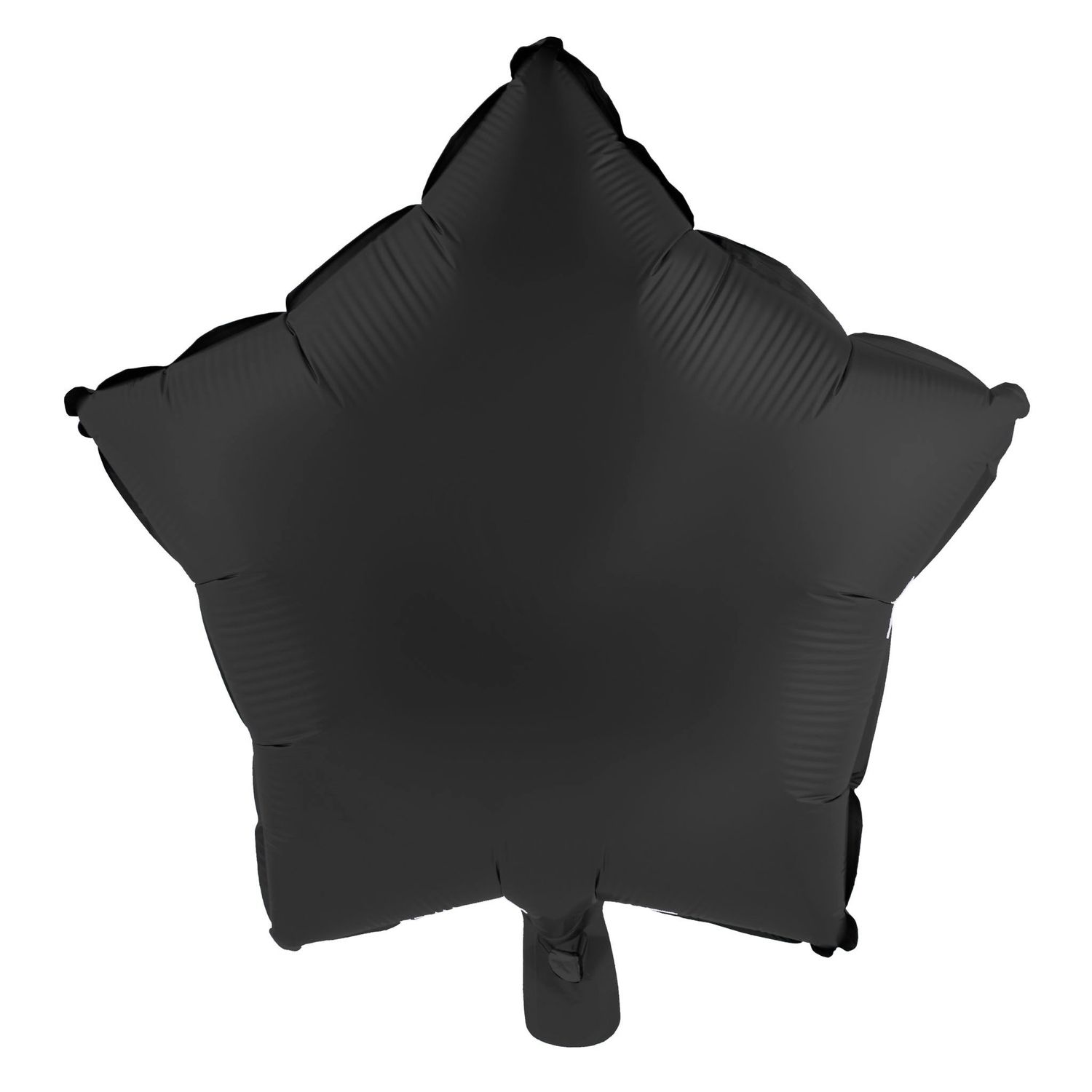 Folienballon Stern 45cm Schwarz Folienballon Stern 45cm Schwarz