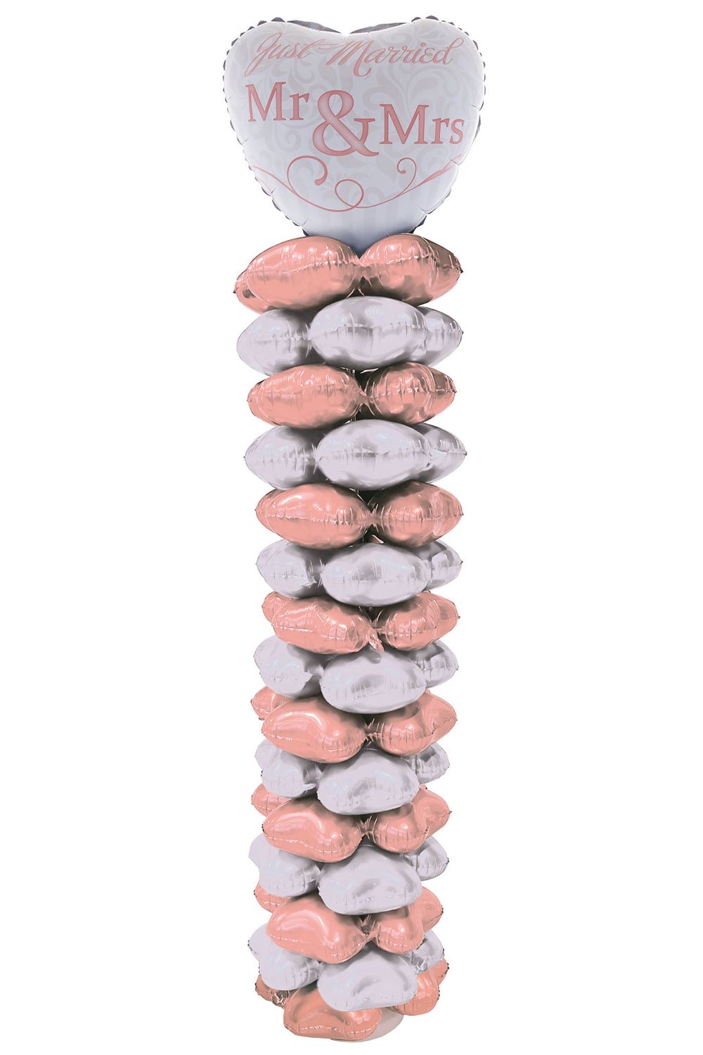 Ballonsäule Hochzeit 25-Teilig