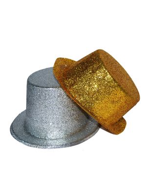 Zylinder Glitzer PVC 2 Farben Zylinder Glitzer PVC 2 Farben