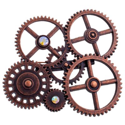 Broche steampunk