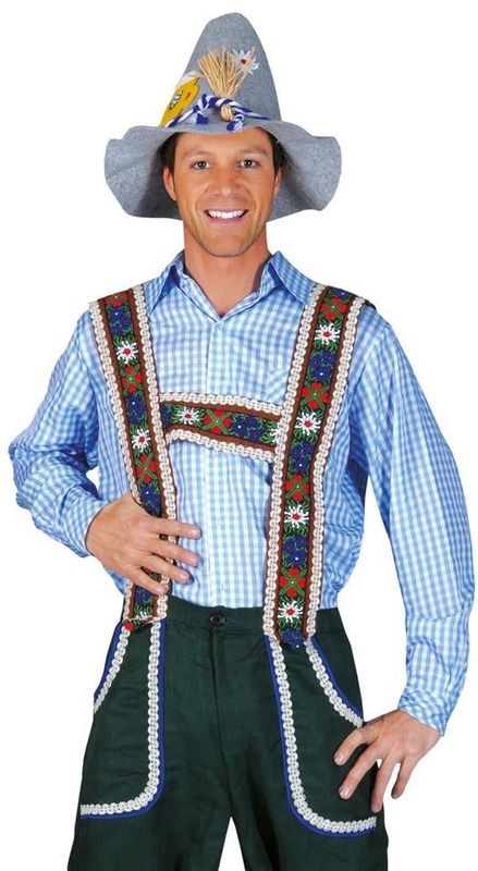 Geruit hemd blauw/wit Geruit hemd blauw/wit