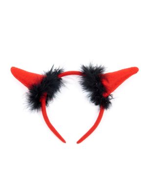 Diadeem met duivelhoorns Diadeem met duivelhoorns