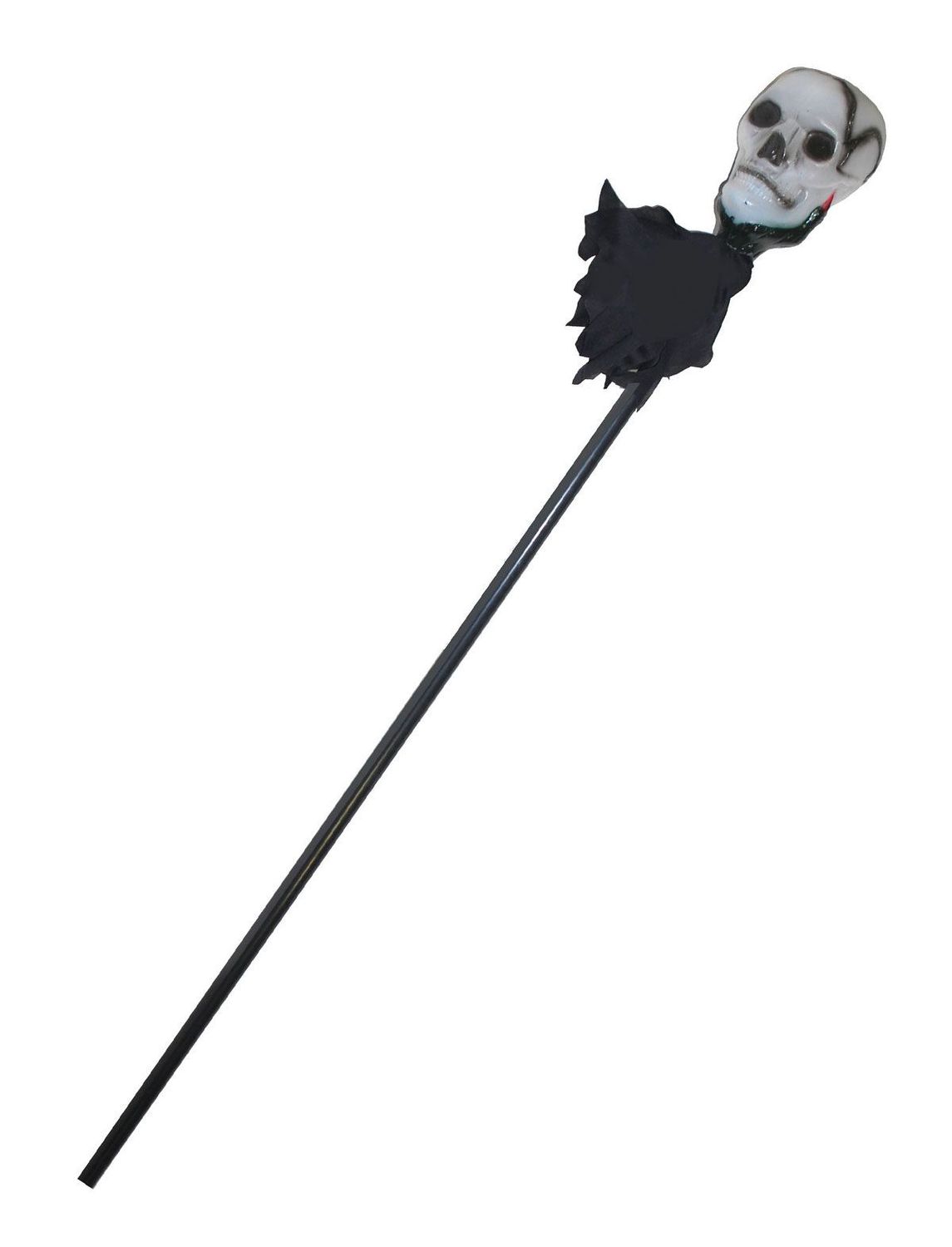 Totenkopf auf Stock 120cm