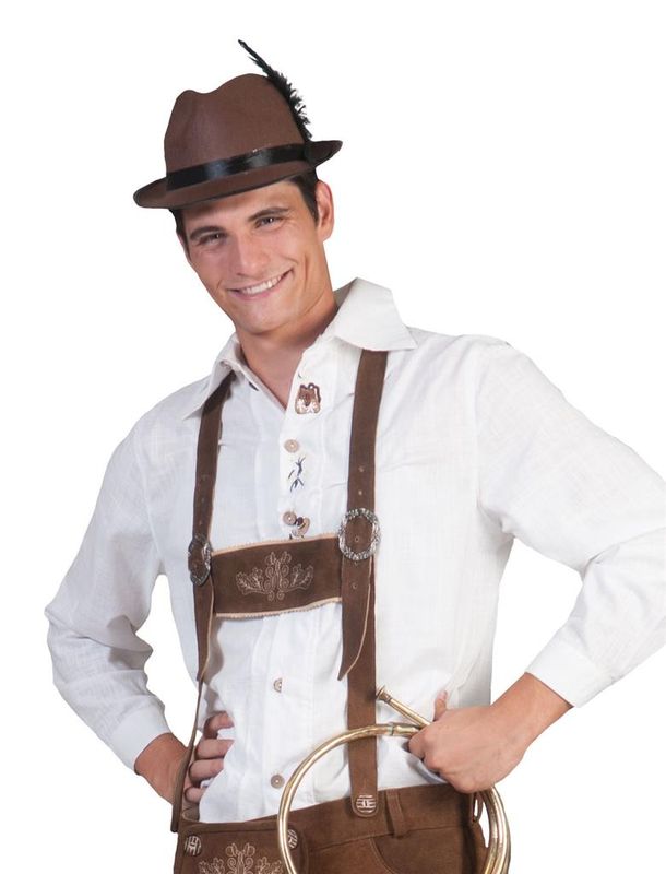 Tirolerhemd Weiß
