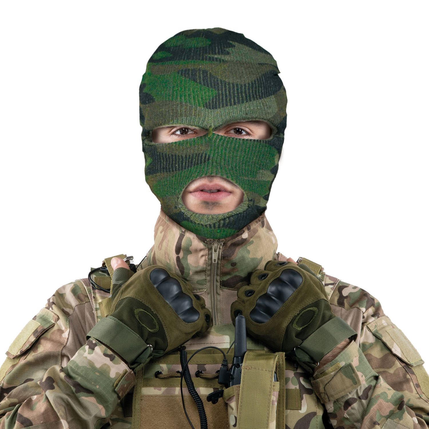 Bivakmuts Camouflage Bivakmuts Camouflage