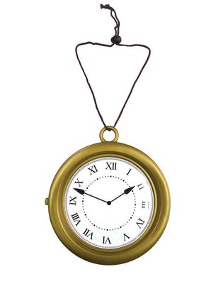 Taschenuhr 20cm Gold