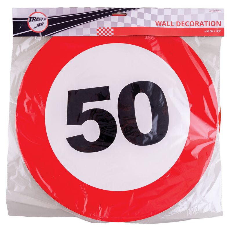 Wanddeko 50. Geburtstag