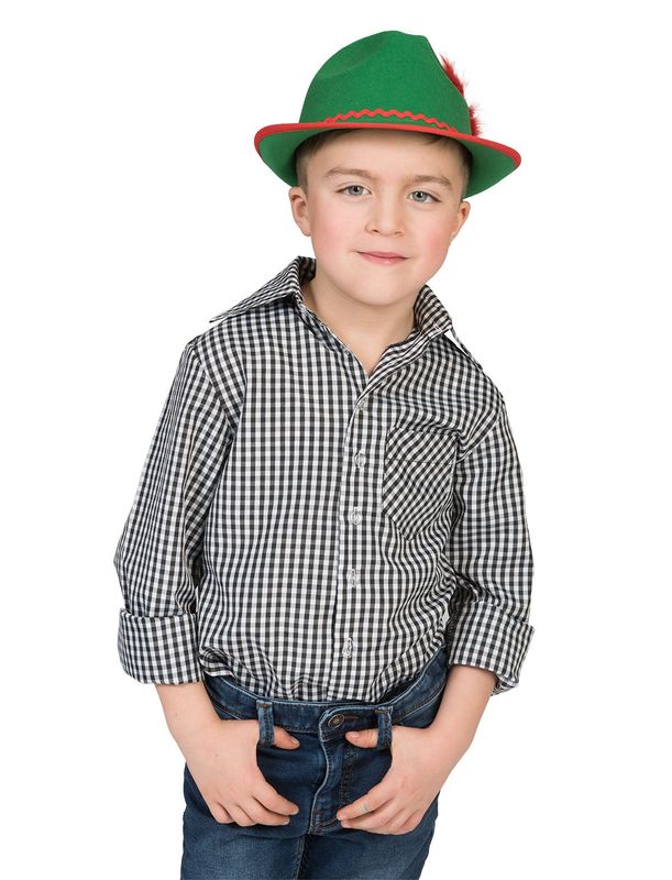 Geruit shirt zwart/wit Geruit shirt zwart/wit