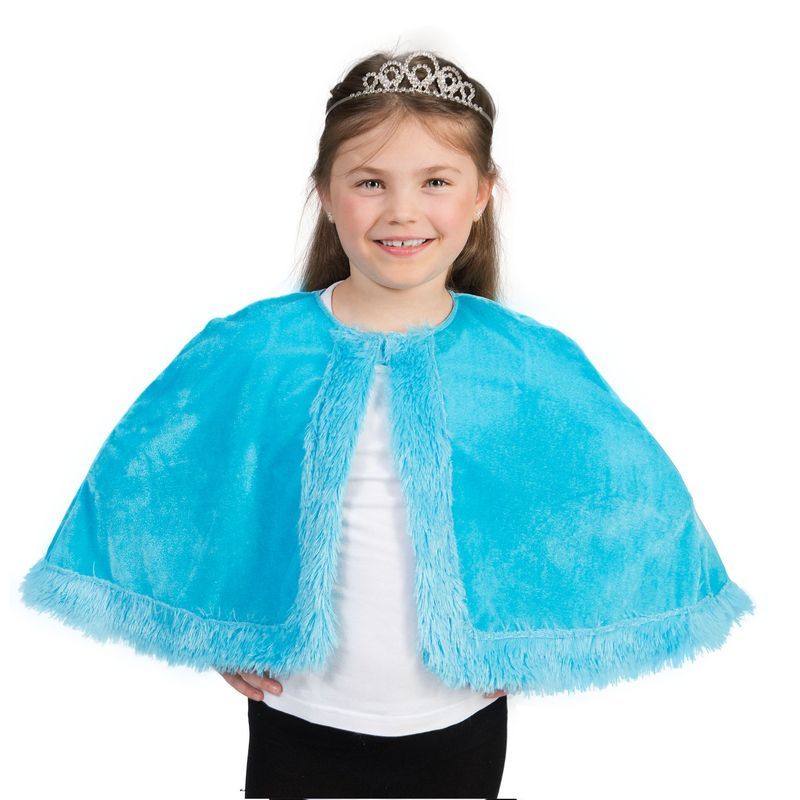 Umhang Prinzessin Kind blau
