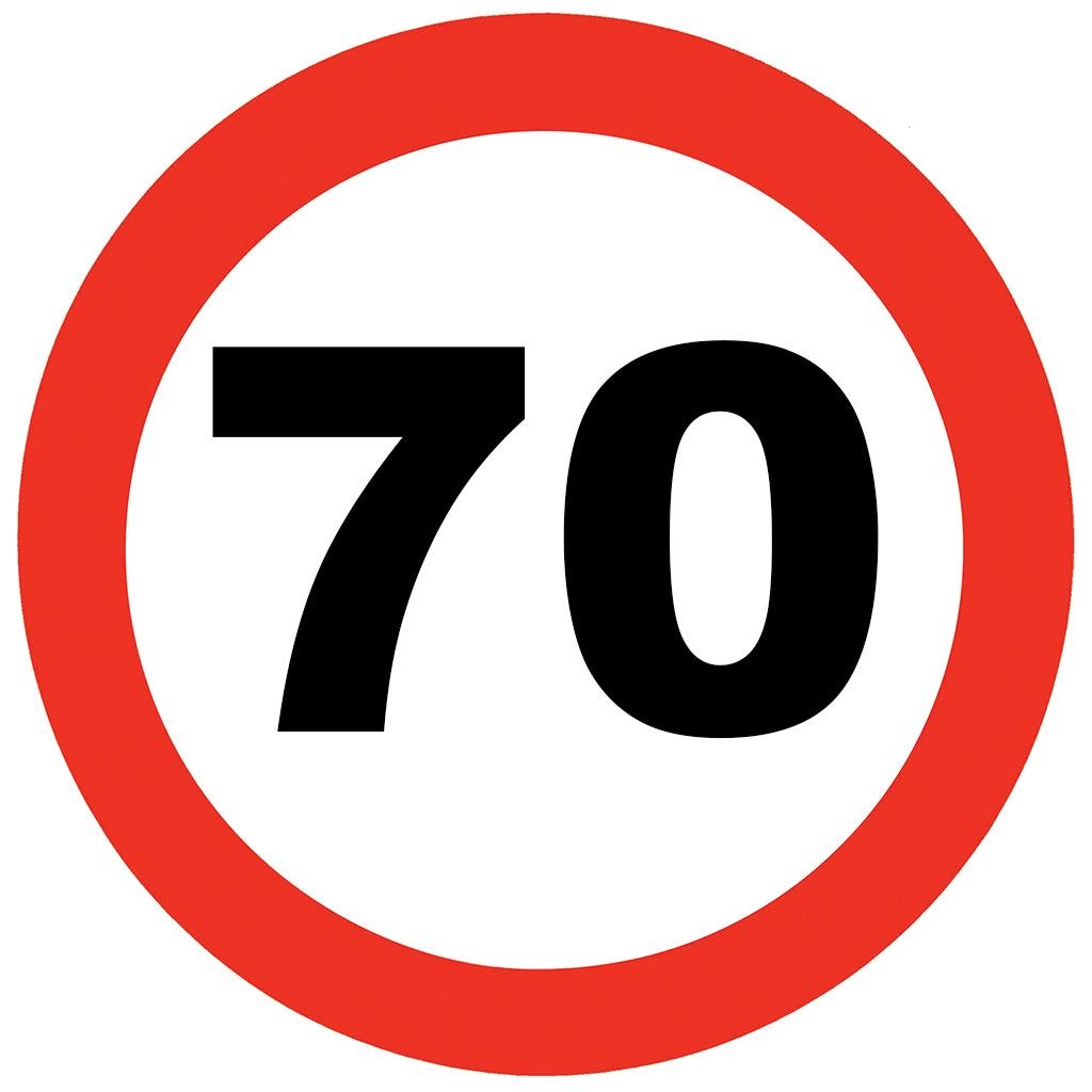 Wanddecoratie traffic 70 jaar
