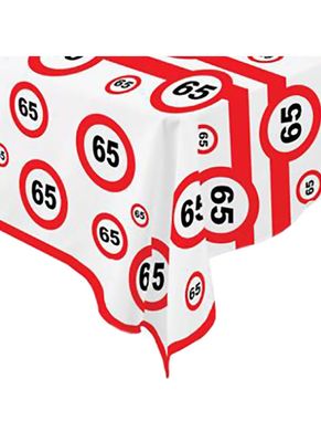 Tischdecke .65 Verkehrsschild 270 x 136 cm