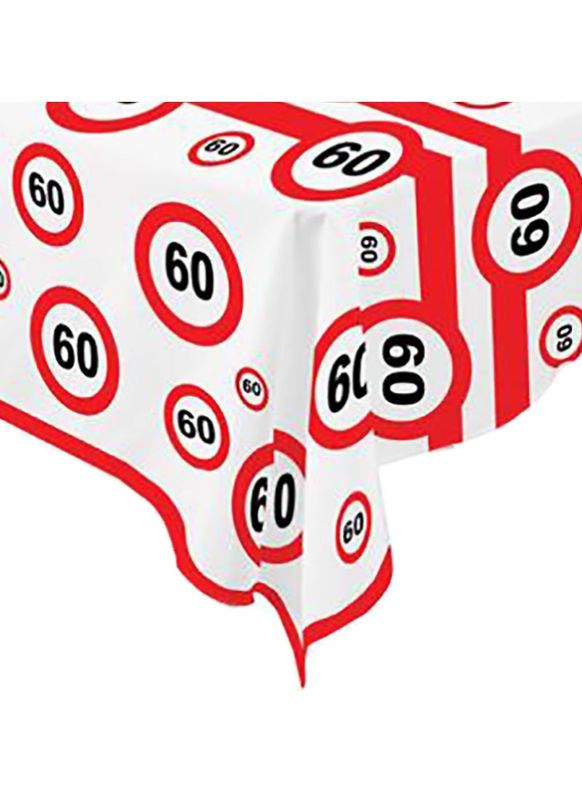 Tischdecke .60 Verkehrsschild 270 x 136 cm