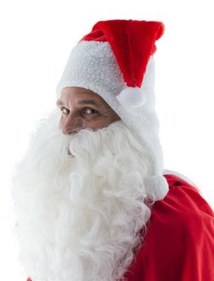 Weihnachtsmütze mit Ohrenklappen