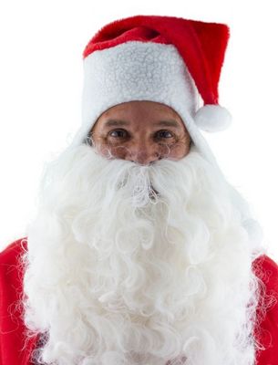 Weihnachtsmütze mit Ohrenklappen