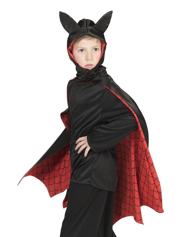 Wendecape Fledermaus/Spinne Kinder
