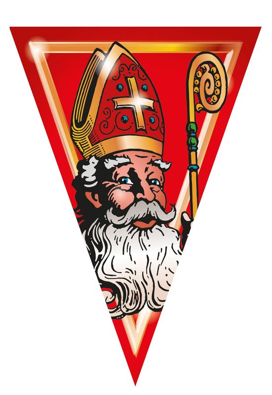 Wimpelkette Sankt Nikolaus 5m