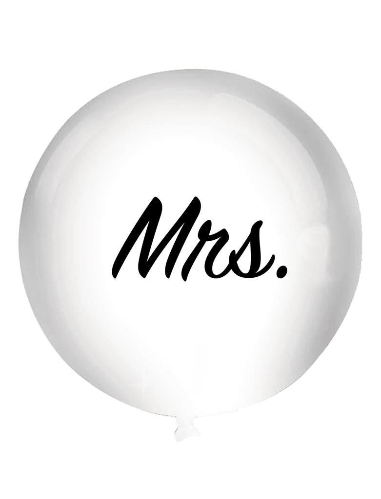 XL Latexballon Mrs. 91cm XL Latexballon Mrs. 91cm