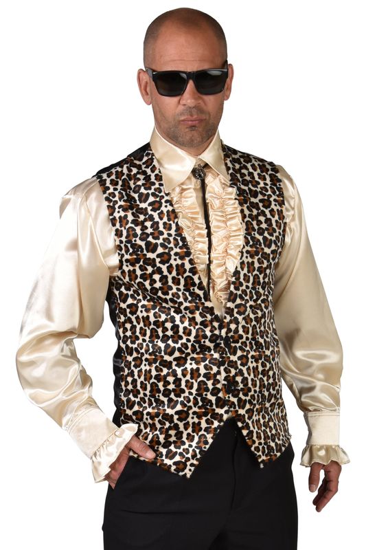 Weste Sheeba Leopardmuster