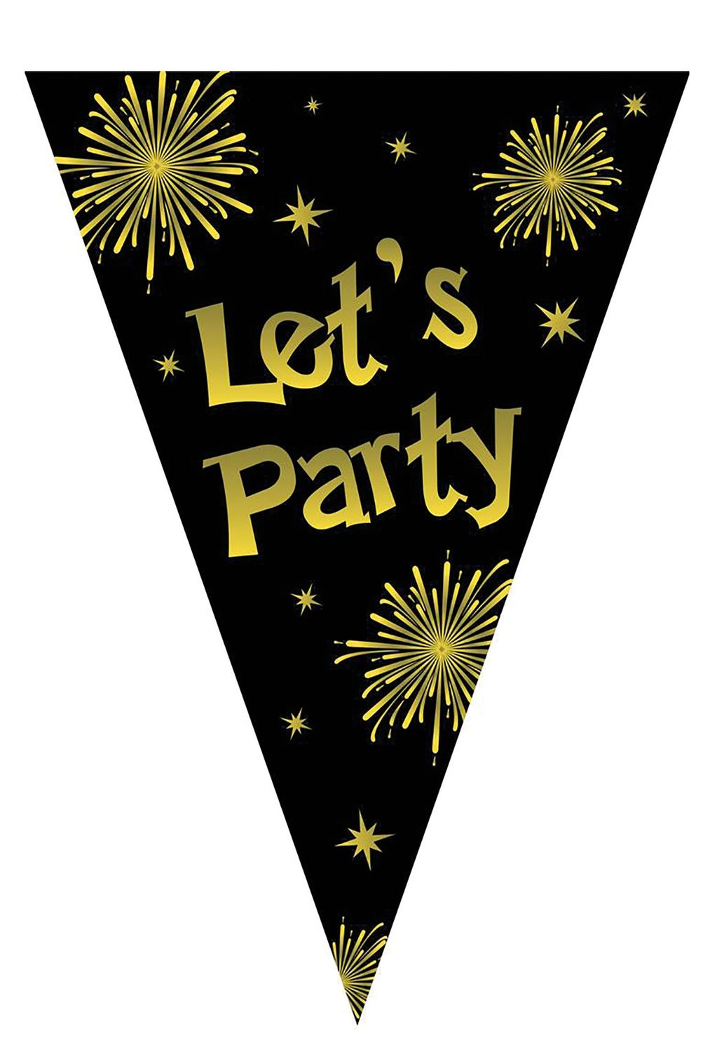 Wimpelkette Let's Party 5m