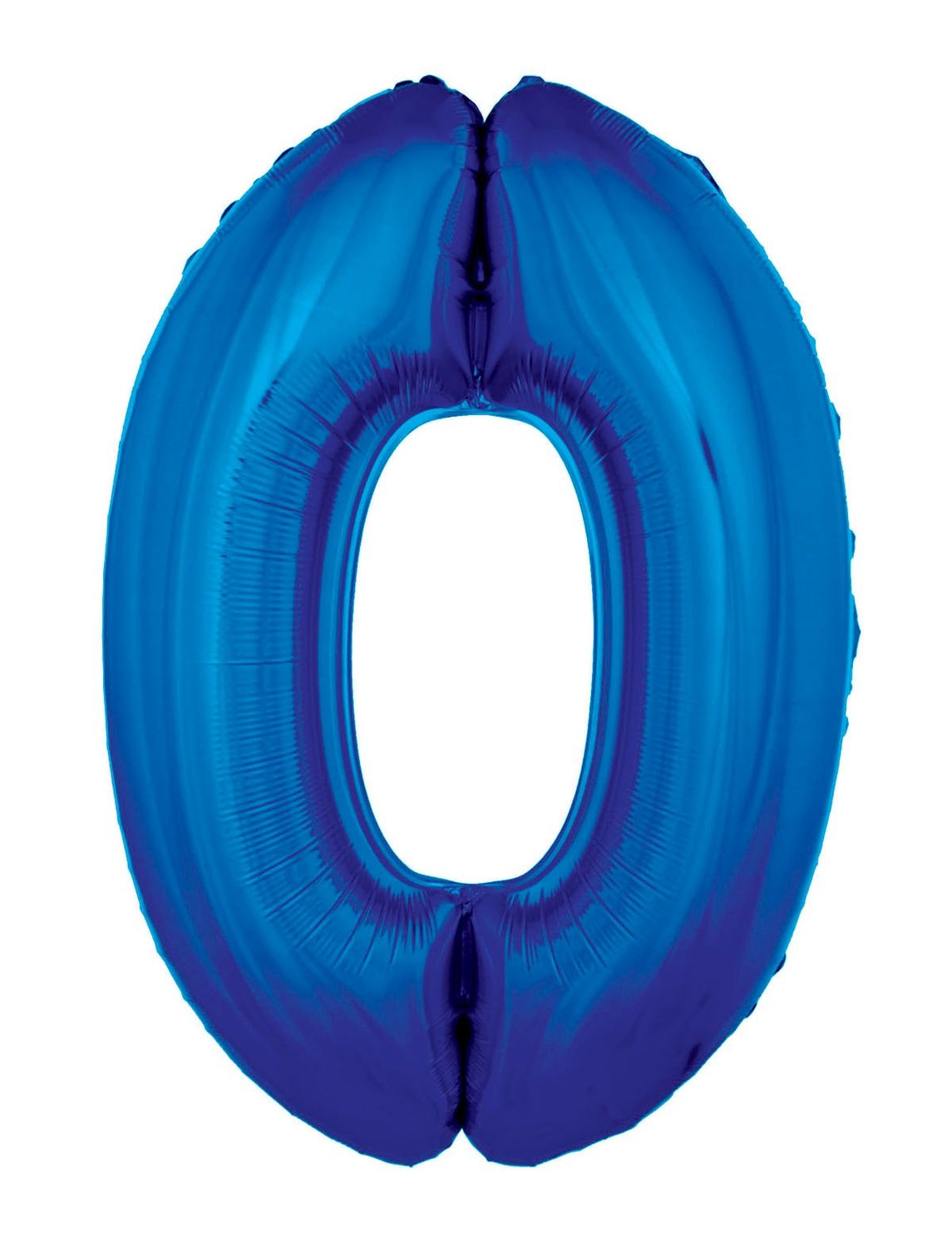 XXL Folienballon Zahl 0 Blau 102cm XXL Folienballon Zahl 0 Blau 102cm